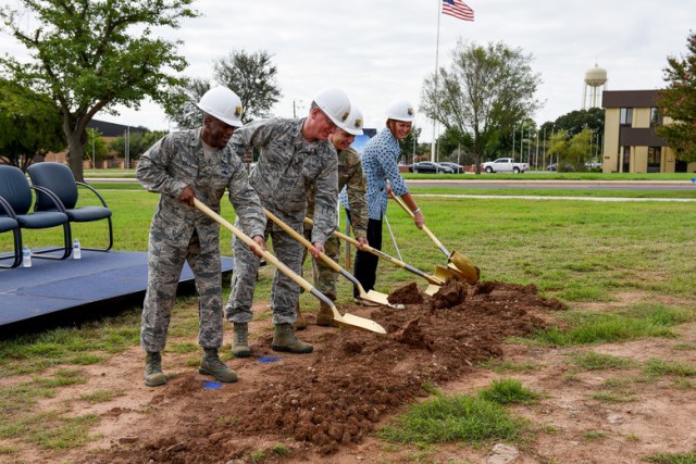 SHEPPARD AIR FORCE BASE GROUND BREAKING CEREMONY
