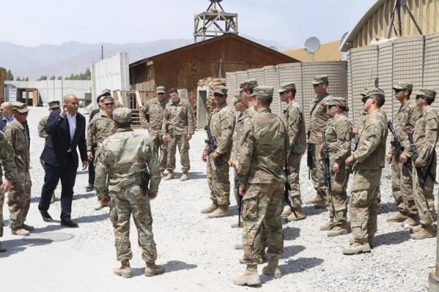 New Jersey Senator Puts Boots on Ground