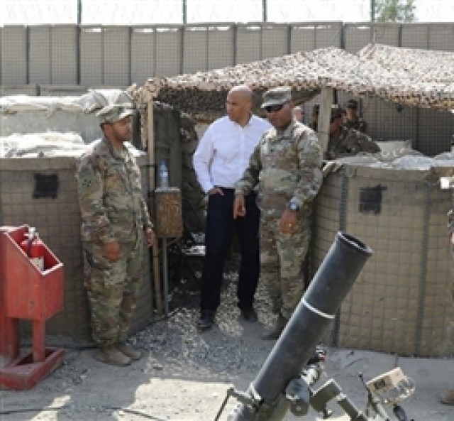 New Jersey Senator Puts Boots on Ground
