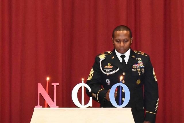 USAG Ansbach hosts IMCOM-E NCO Induction Ceremony, Senior NCO Seminar