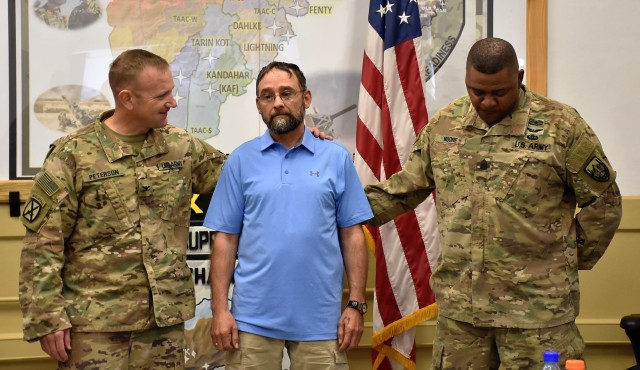 Honored for Service
