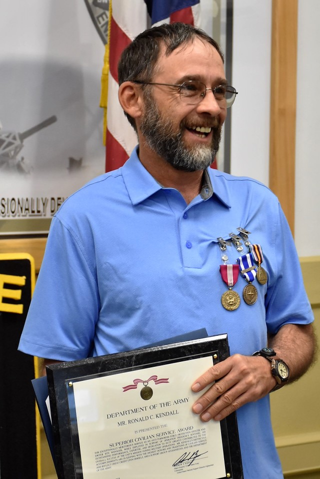 ASG-A Employee Honored for Service