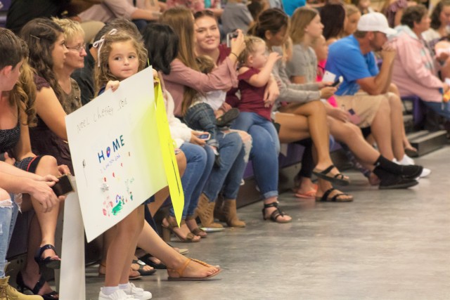 Soldiers of the 287th Military Police Company, 97th Military Police Battalion, returned home Sept. 6 from a nine-month deployment in Germany.