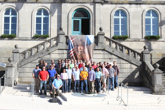 10th AAMDC Visits Gen. John J. "Black Jack" Pershing's Headquarters