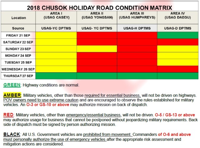 8A Safety Gram Chuseok Holiday