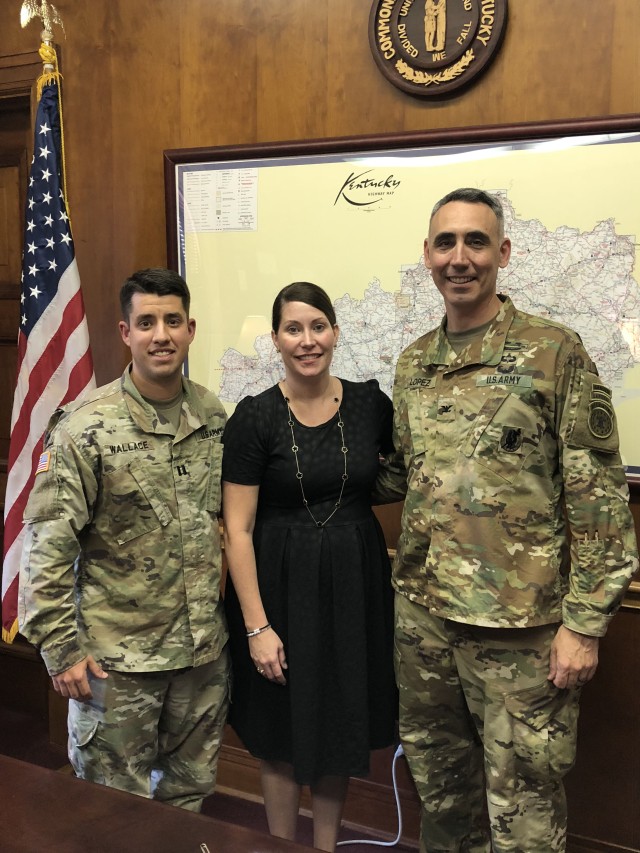 Kentucky Secretary of State, U.S. Army 3rd Recruiting Brigade Forge Partnership 
