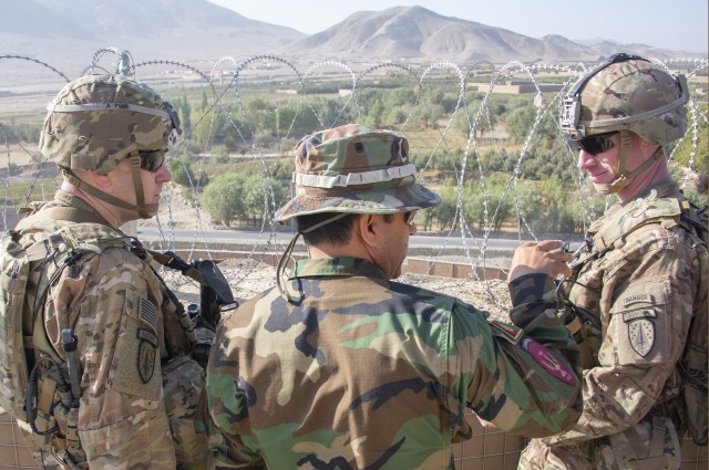 In Afghan-led missions, SFAB Soldiers accompany partners, assist when needed