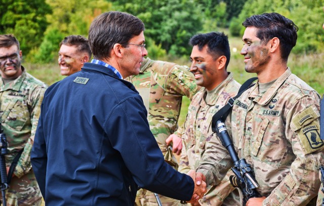 Secretary of the Army visits multinational Saber Junction exercise