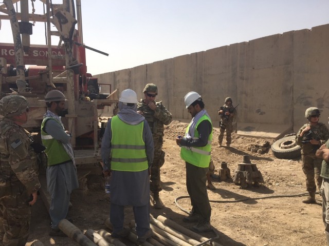 Afghanistan District continues building Afghan capacity with on-going construction