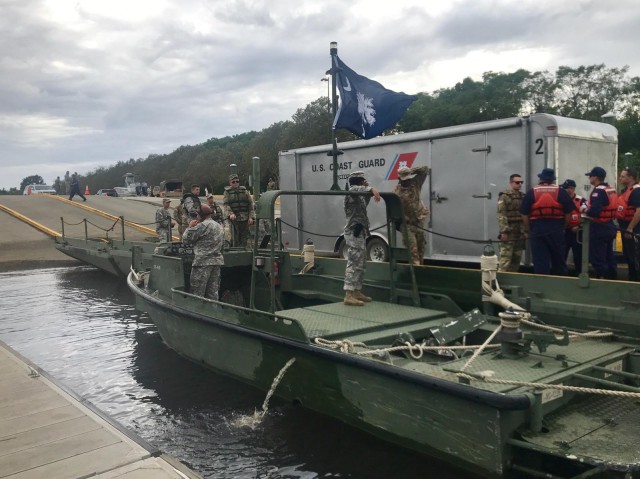 South Carolina National Guard prepares for rising water in Georgetown