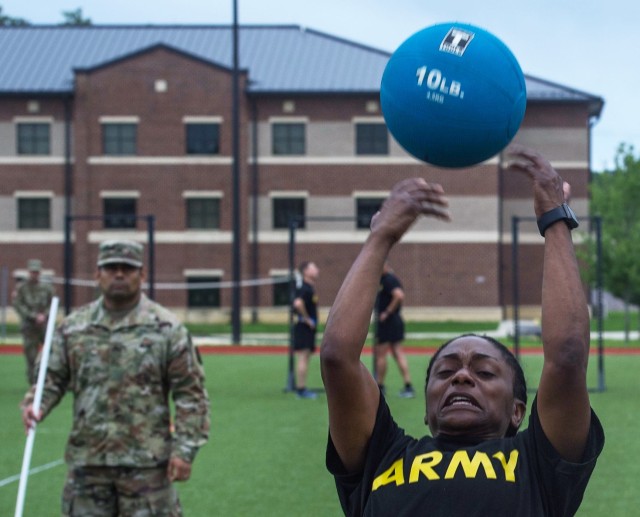 TRADOC ACFT Exhibition - Standing Power Throw
