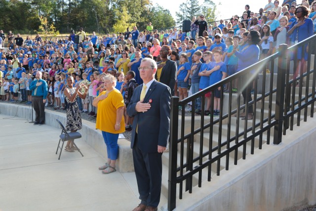 2018 09 26 E. A. White Elementary School Ribbon Cutting