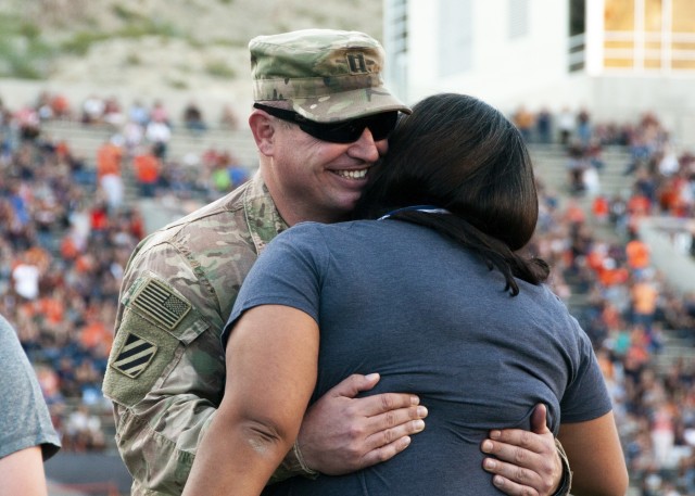 WBAMC Soldier surprises family after 10-month deployment