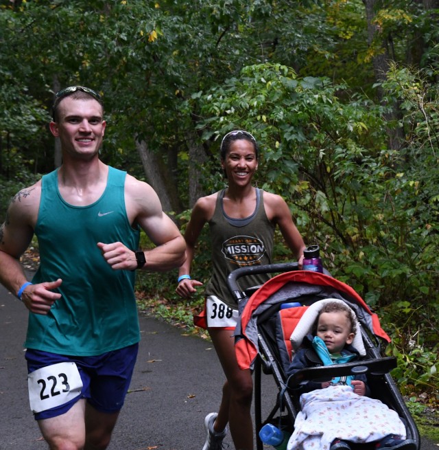 Hundreds take on the challenge at Fort Drum's inaugural Memorial to Monument Run