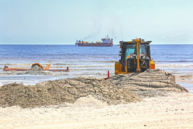 Myrtle Beach re-nourishment project