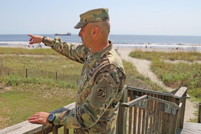 Myrtle Beach re-nourishment project