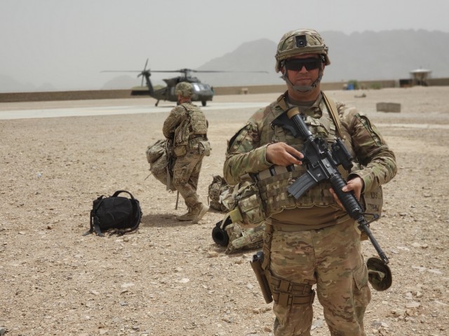 Citizen-Soldier: Hispanic guardsman uses culture to train, advise and assist Afghan counterparts