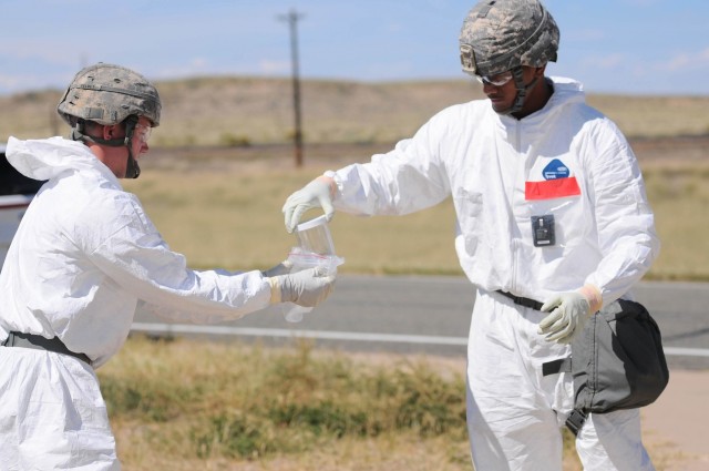 20th CBRNE Soldiers Participate in Prominent Hunt Nuclear Forensics Exercise