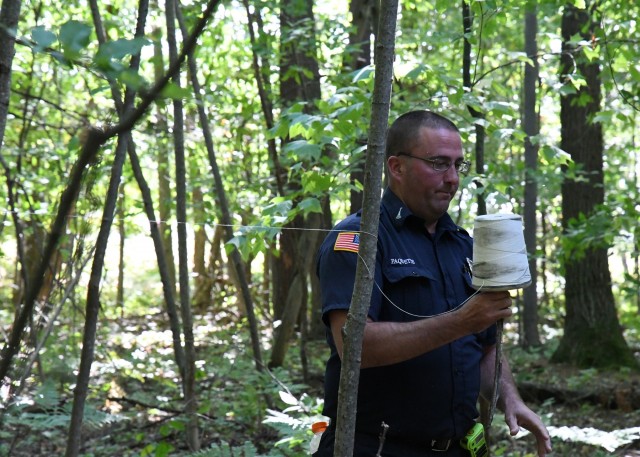 Fort Drum firefighters train in search-and-rescue techniques with NYS forest rangers