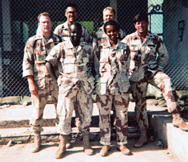 Civil Affairs Support Detachment Support Team in Somalia as part of Operation Provide Relief