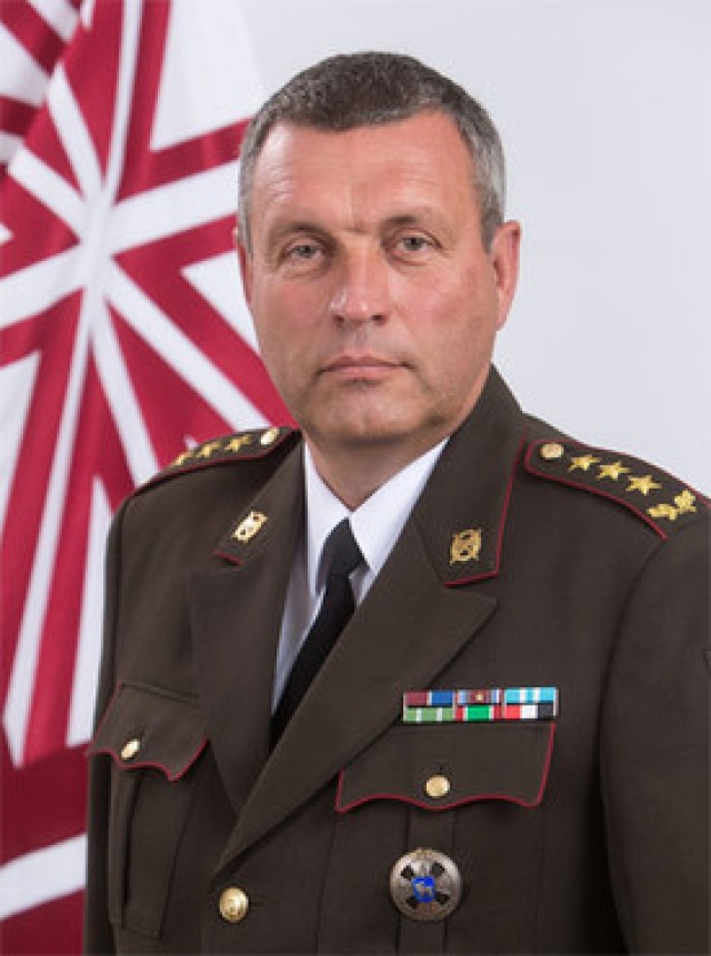 Top Latvian General added to CGSC International Hall of Fame