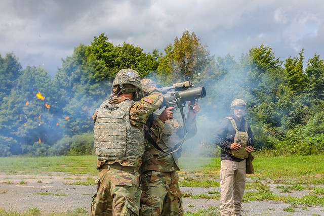 Soldiers fire M3 using ITWS