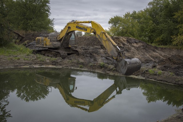 A river rerouted: Step 1 in the Marsh Lake ecosystem restoration project