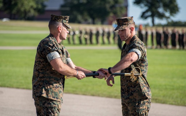 MARDET welcomes new senior enlisted Marine