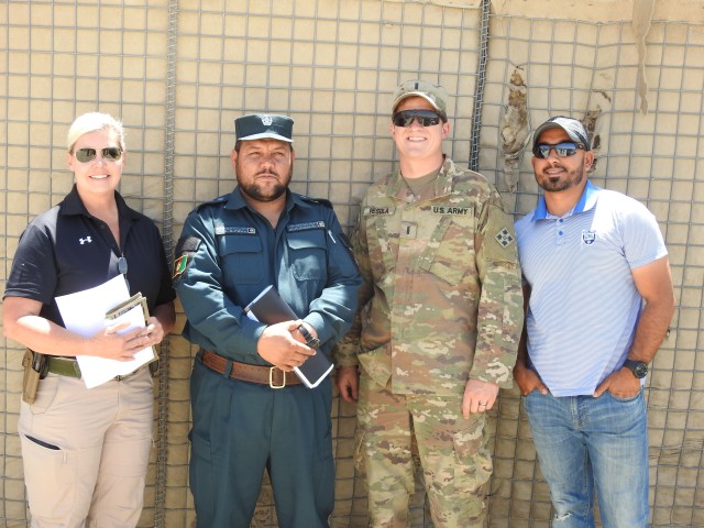 Blackhawk Scouts Serving as Afghan National Police Advisors