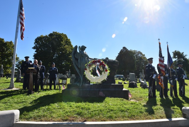 New York Guard honors 21st president Chester A. Arthur