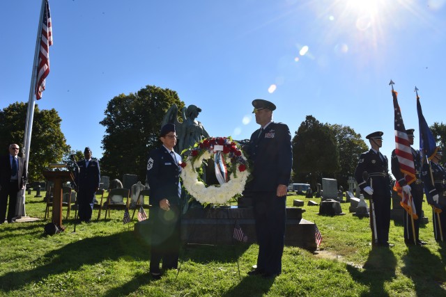 New York Guard honors 21st president Chester A. Arthur