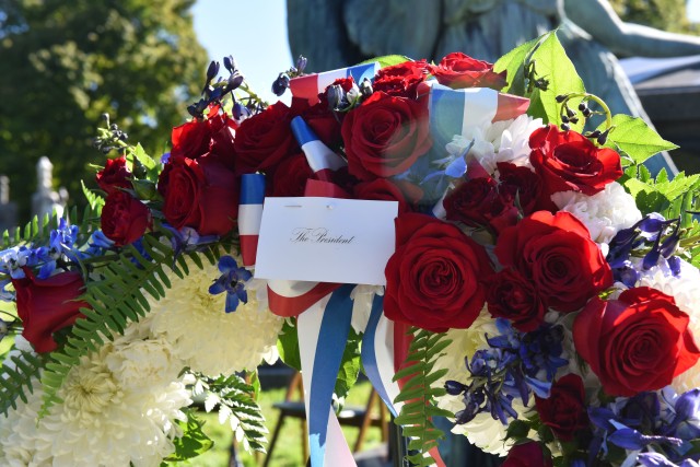 New York Guard honors 21st president Chester A. Arthur