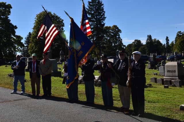 New York Guard honors 21st president Chester A. Arthur