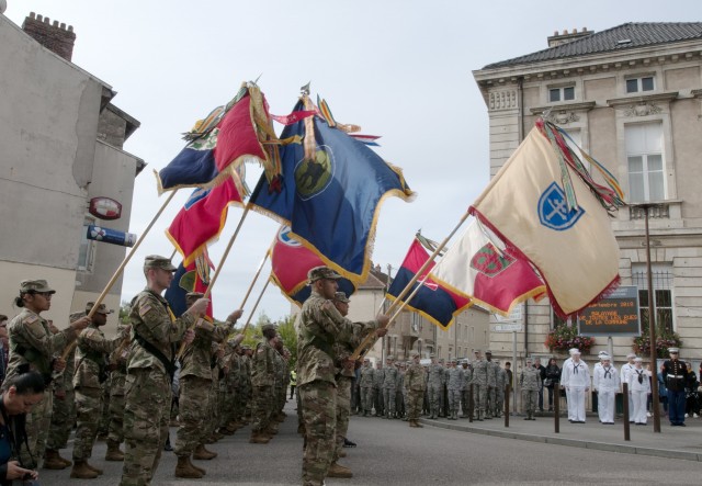 Army Reserve WWI legacy unit Color Guard