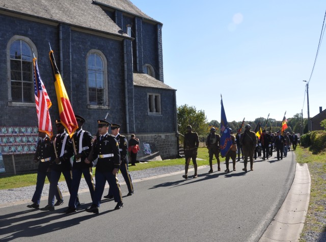 USAG Benelux Color Guard in Couvin