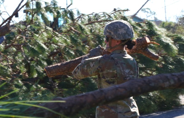 Clearing the path: Florida National Guard works route clearance