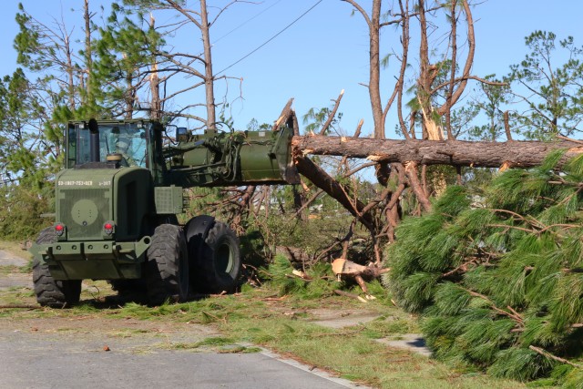 Clearing the path: Florida National Guard works route clearance