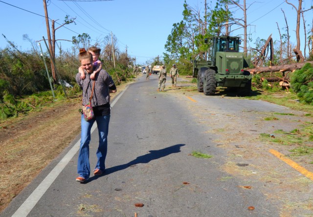 Clearing the path: Florida National Guard works route clearance