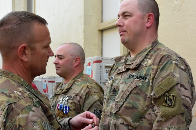 Lindholm honored for service in Afghanistan
