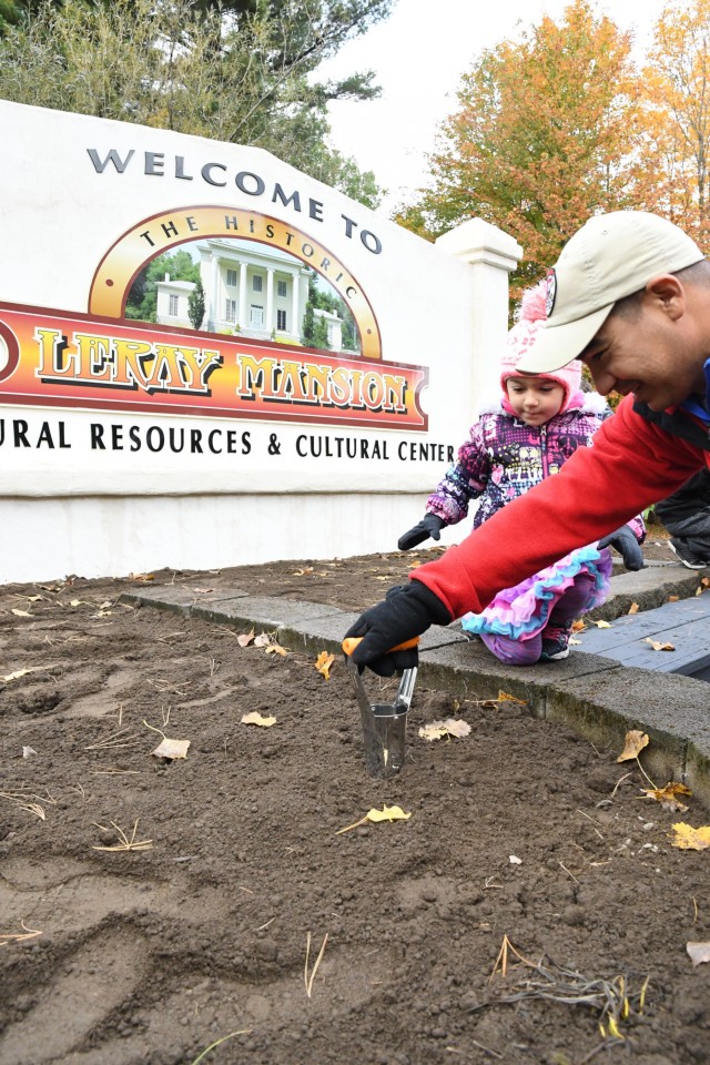 Community members contribute to beautification project at Fort Drum's LeRay Historic District