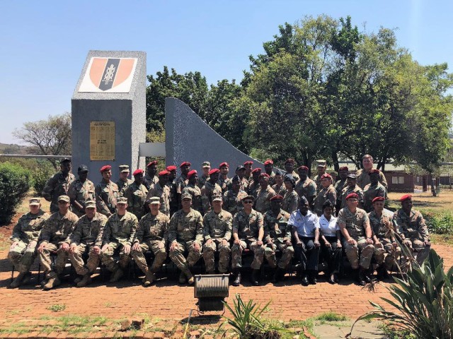 New York National Guard, South African MPs conduct exchange