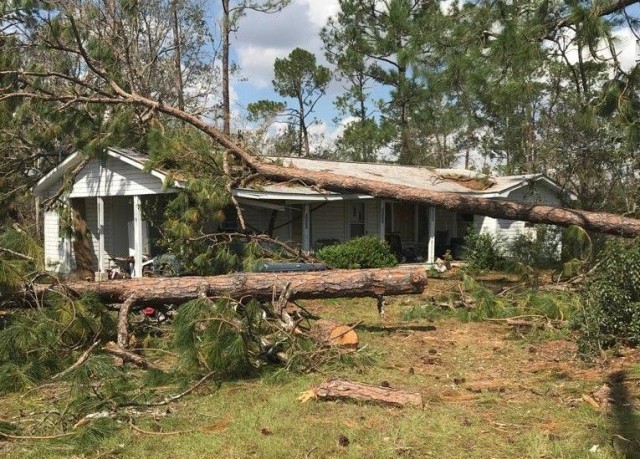 Soldiers and Airmen of the Georgia National Guard render emergency aid
