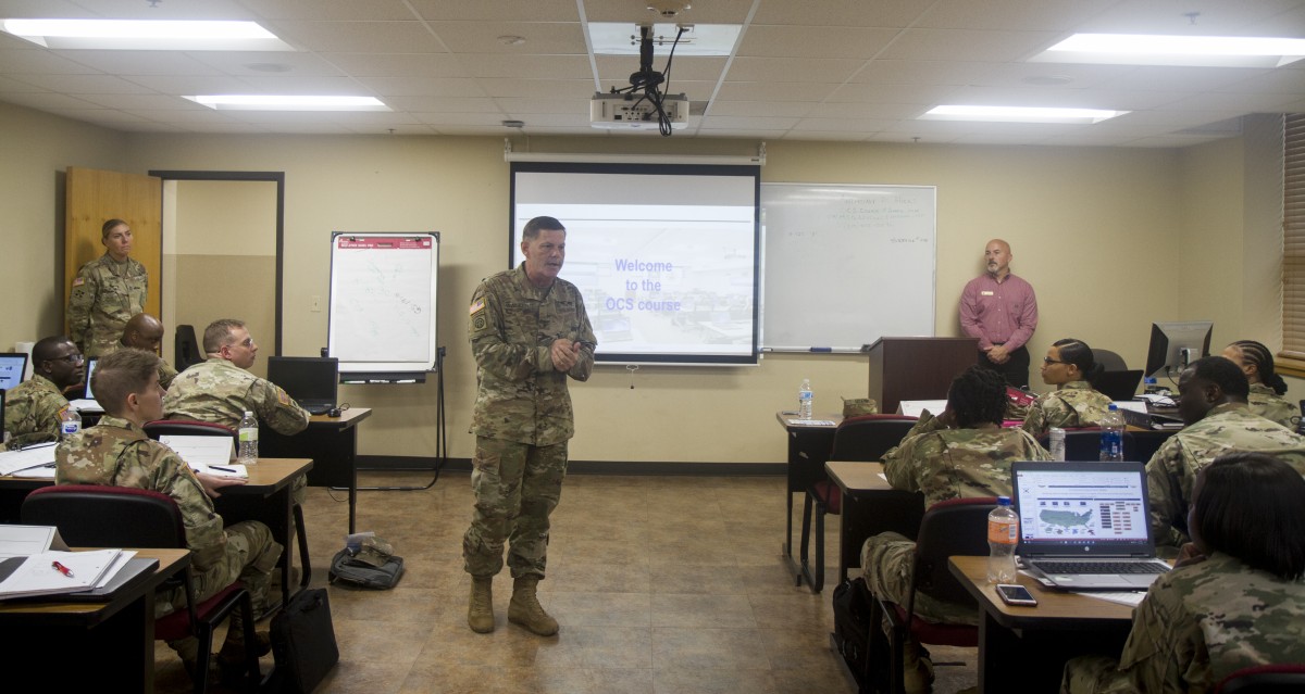 1st TSC Commanding General Speaks at the Operational Contract Support ...