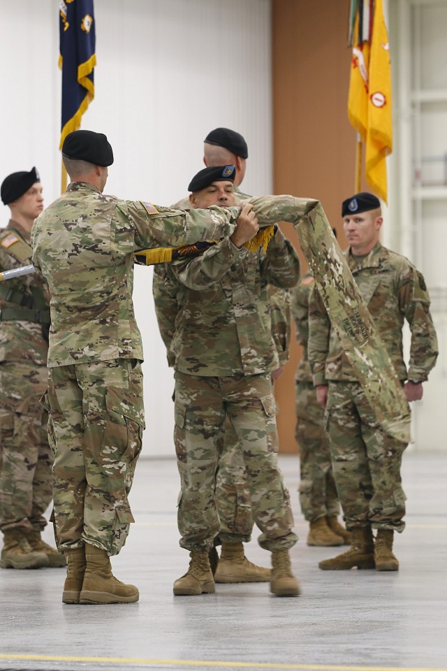 Commando Brigade cases colors before Afghanistan deployment