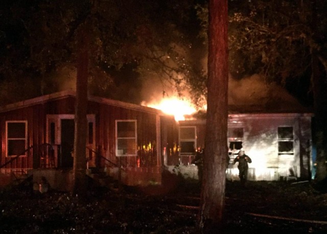 Ga. Army National Guard Soldier assists fire department during hurricane relief operations