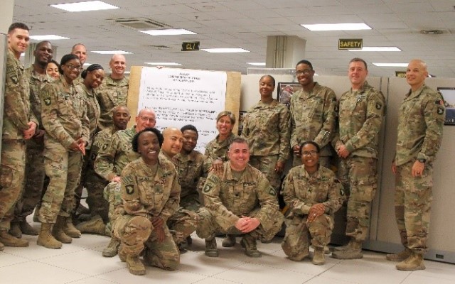 101st Lifeliners Tackle the SHARP Pledge in Bagram, Afghanistan