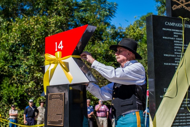 Monument for 14th Cavalry Regiment