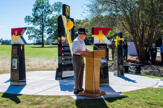 Monument for 14th Cavalry Regiment