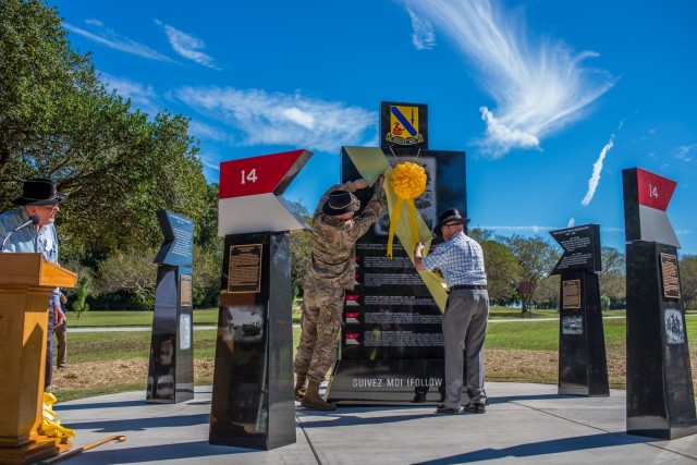Monument for 14th Cavalry Regiment