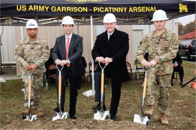 US Army Garrison - Picatinny Arsenal ground breaking